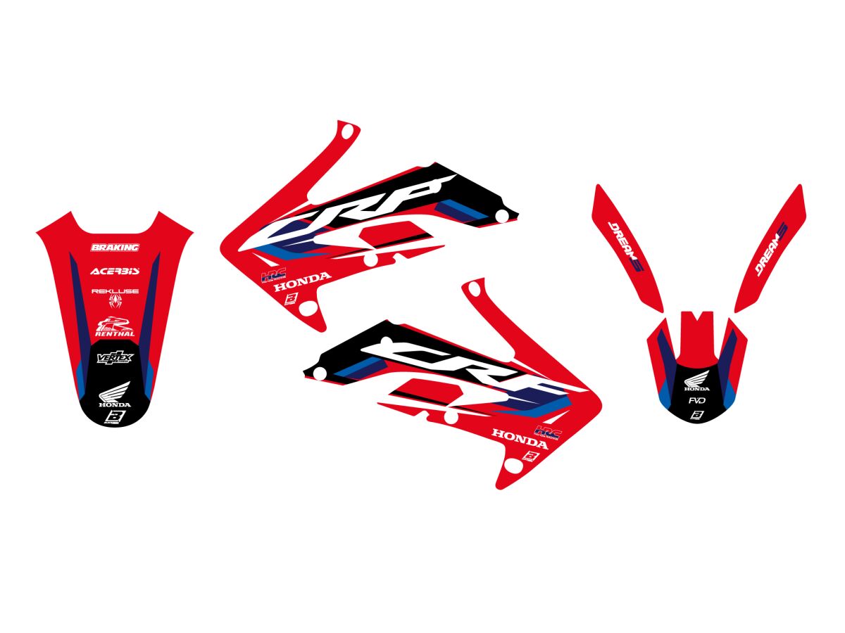 Blackbird Racing Graphic Kit Dream 5 Crf450 05