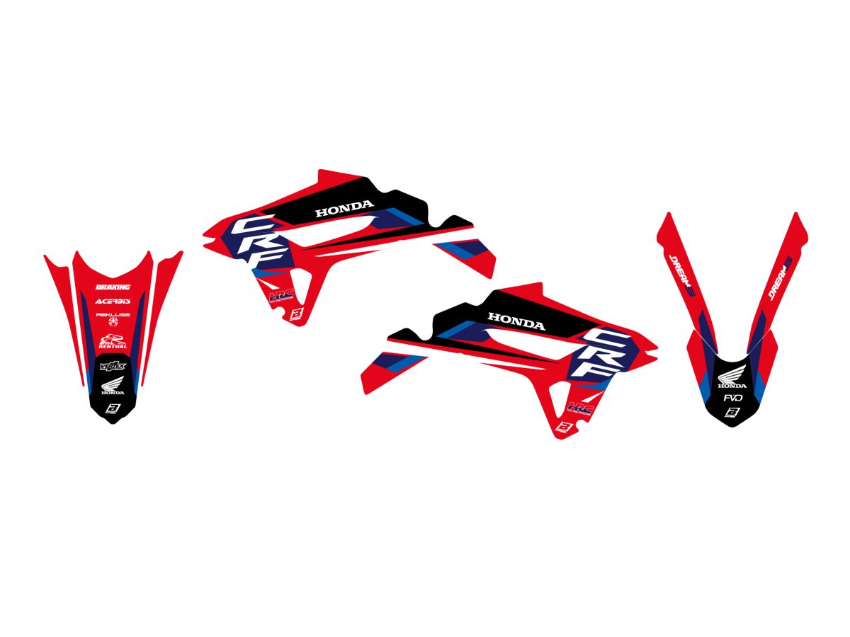 Blackbird Racing Graphic Kit Dream 5 Crf450 21