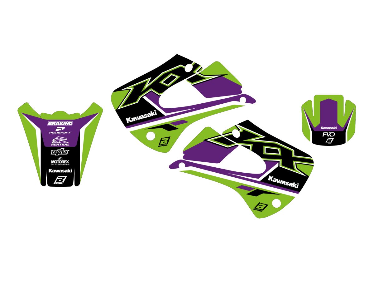 Blackbird Racing Graphic Kit Dream 5 Kx85 01 13