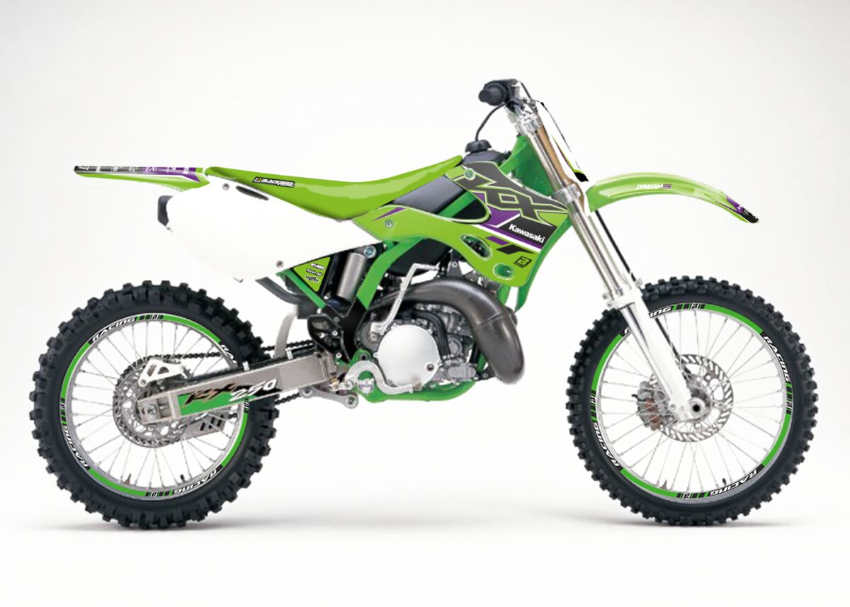 Blackbird Racing Graphic Kit Dream 5 Kx125 99 0