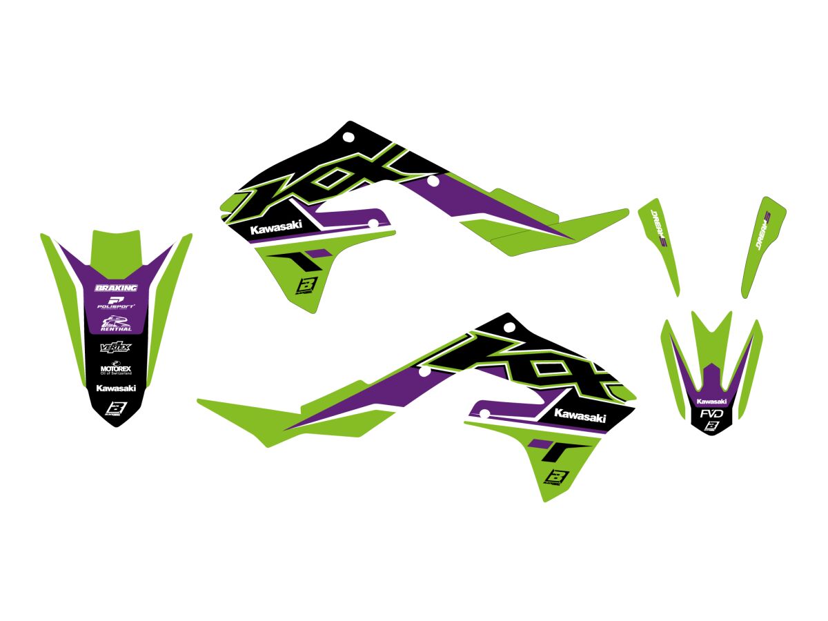 Blackbird Racing Graphic Kit Dream 5 Kxf450 19