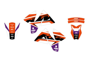 Blackbird Racing Graphic Kit Dream 5 Sx 98 00