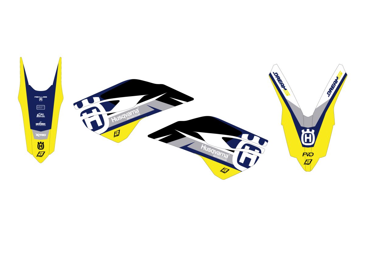 Blackbird Racing Graphic Kit Dream 5 Fc/Tc 14 1