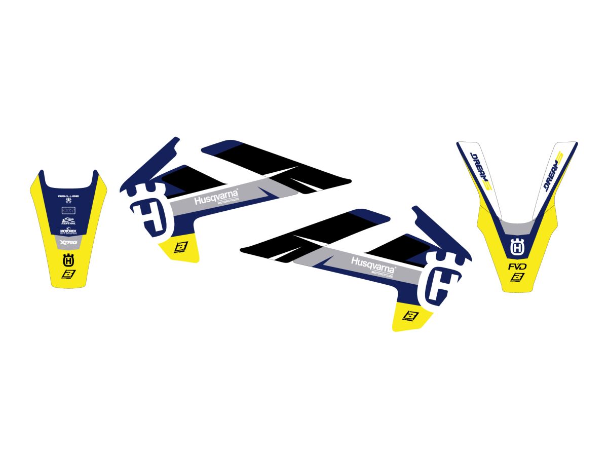 Blackbird Racing Graphic Kit Dream 5 Fc/Tc 16 1