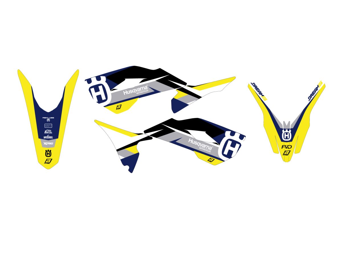 Blackbird Racing Graphic Kit Dream 5 Tc85 14 17
