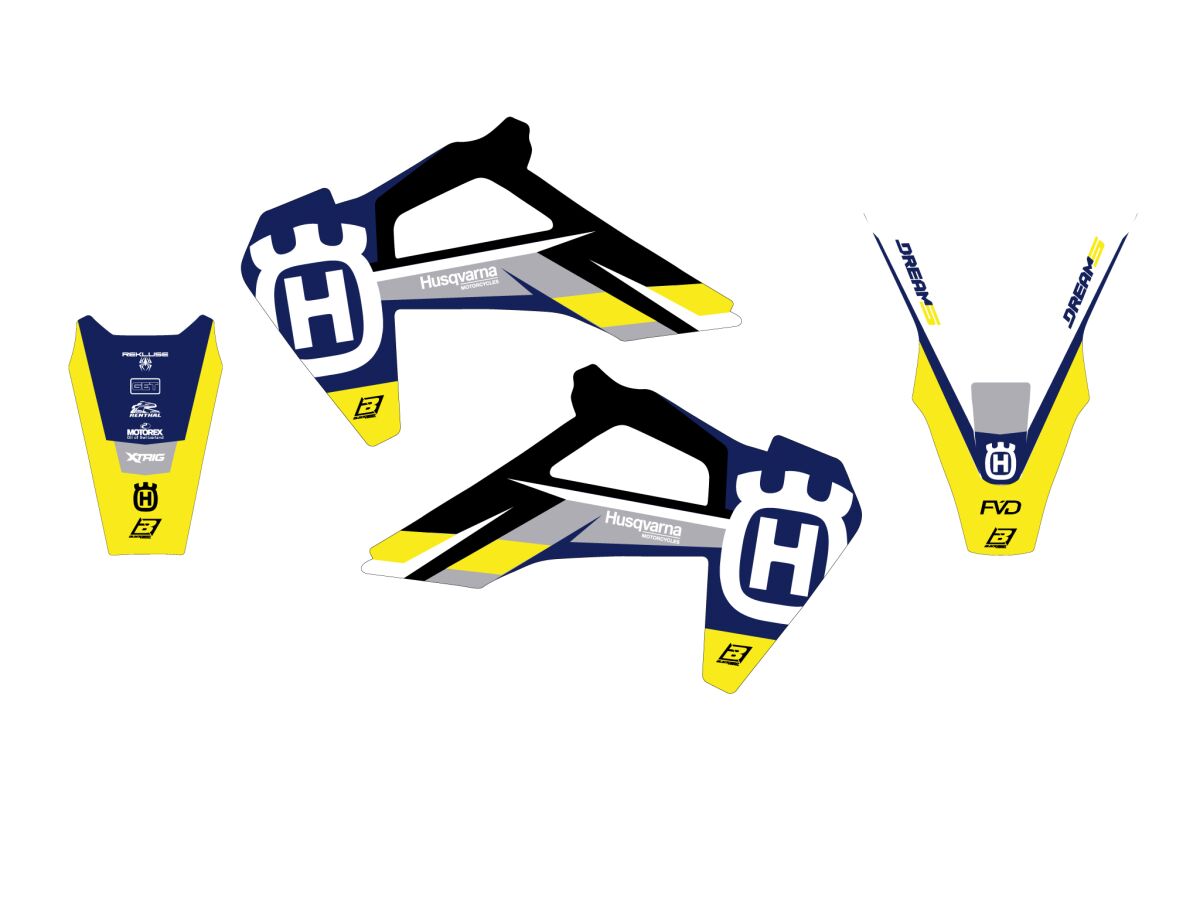 Blackbird Racing Graphic Kit Dream 5 Fc/Tc 19 2