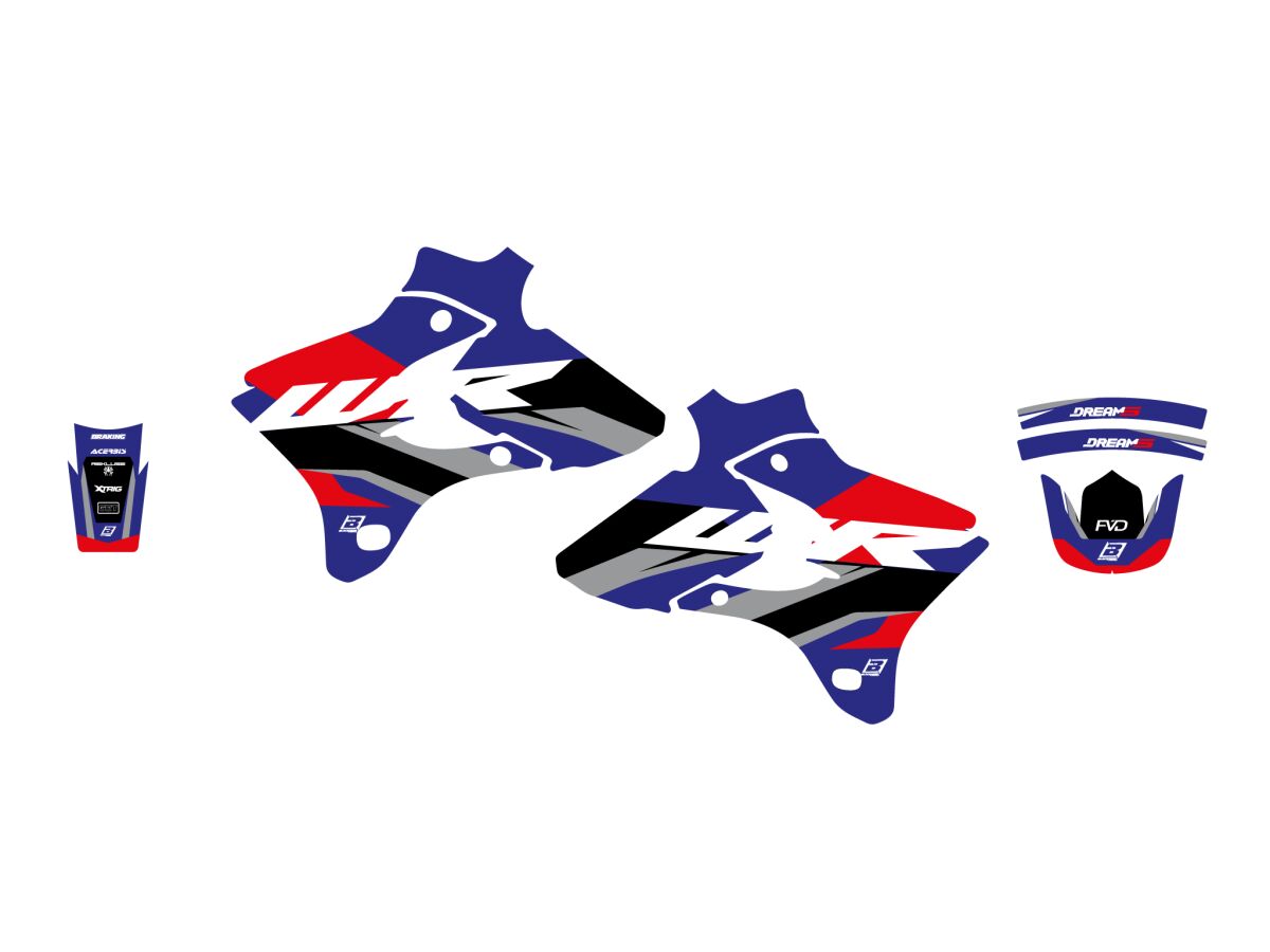 Blackbird Racing Graphic Kit Dream 5 Wrf 03 04