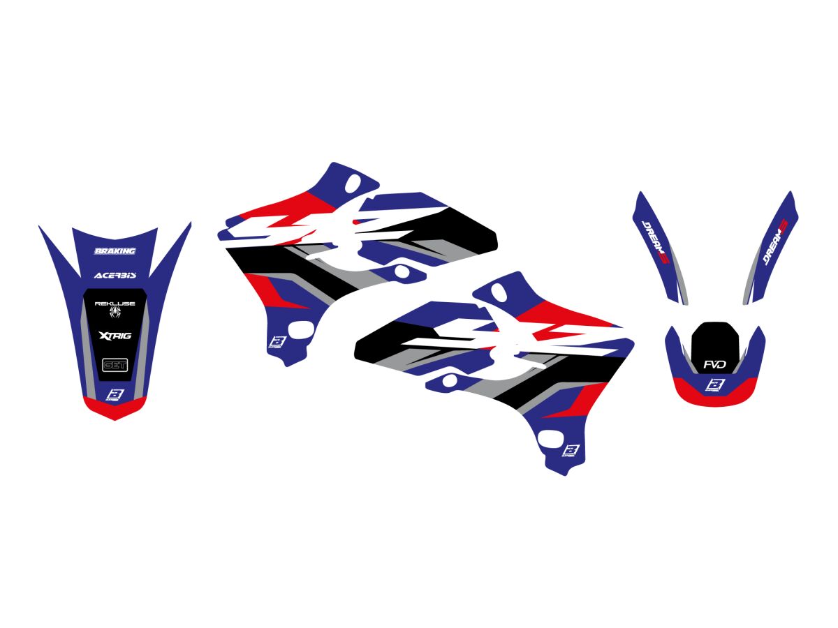 Blackbird Racing Graphic Kit Dream 5 Yzf 03 05