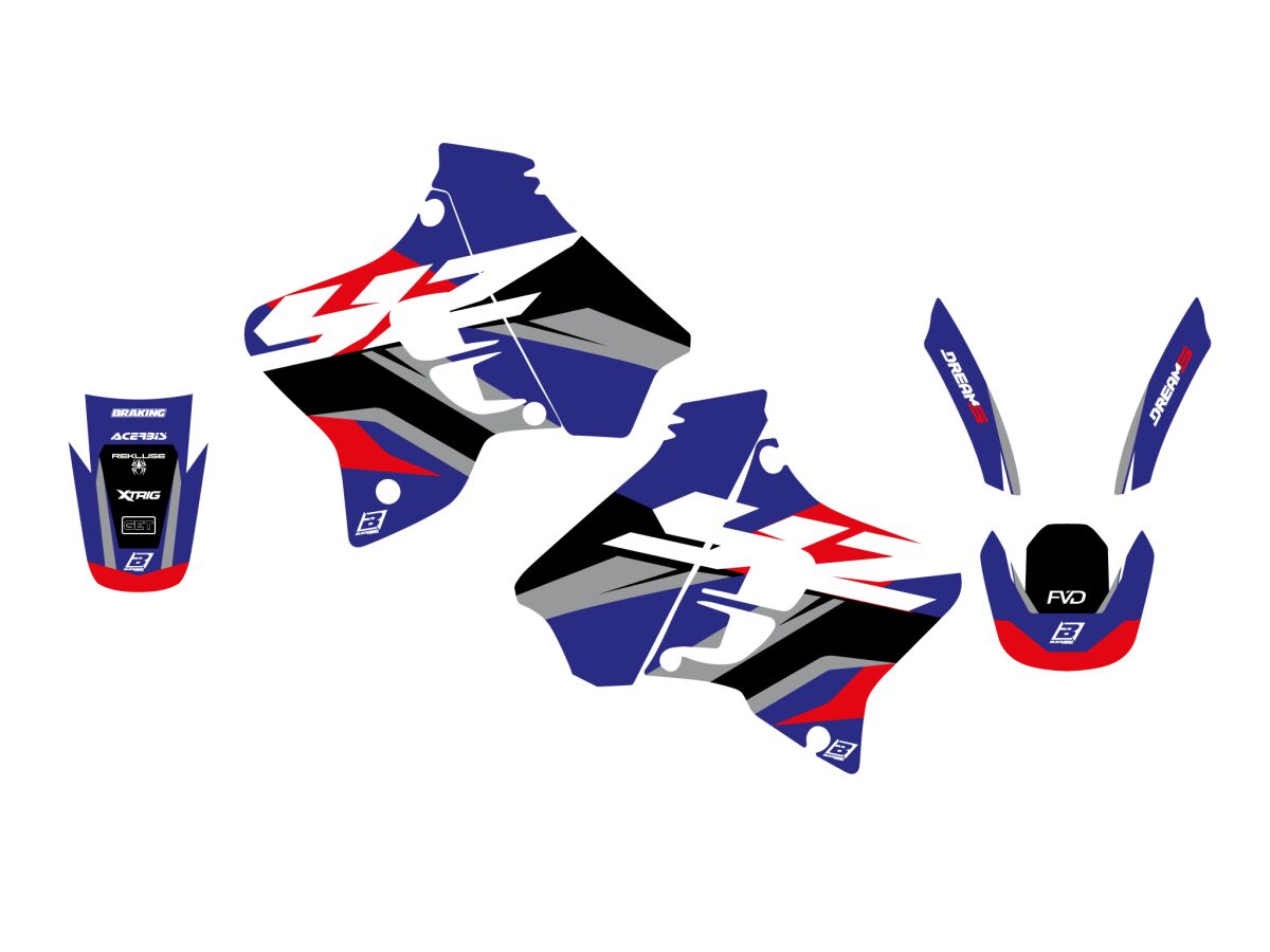 Blackbird Racing Graphic Kit Dream 5 Yz 93 95