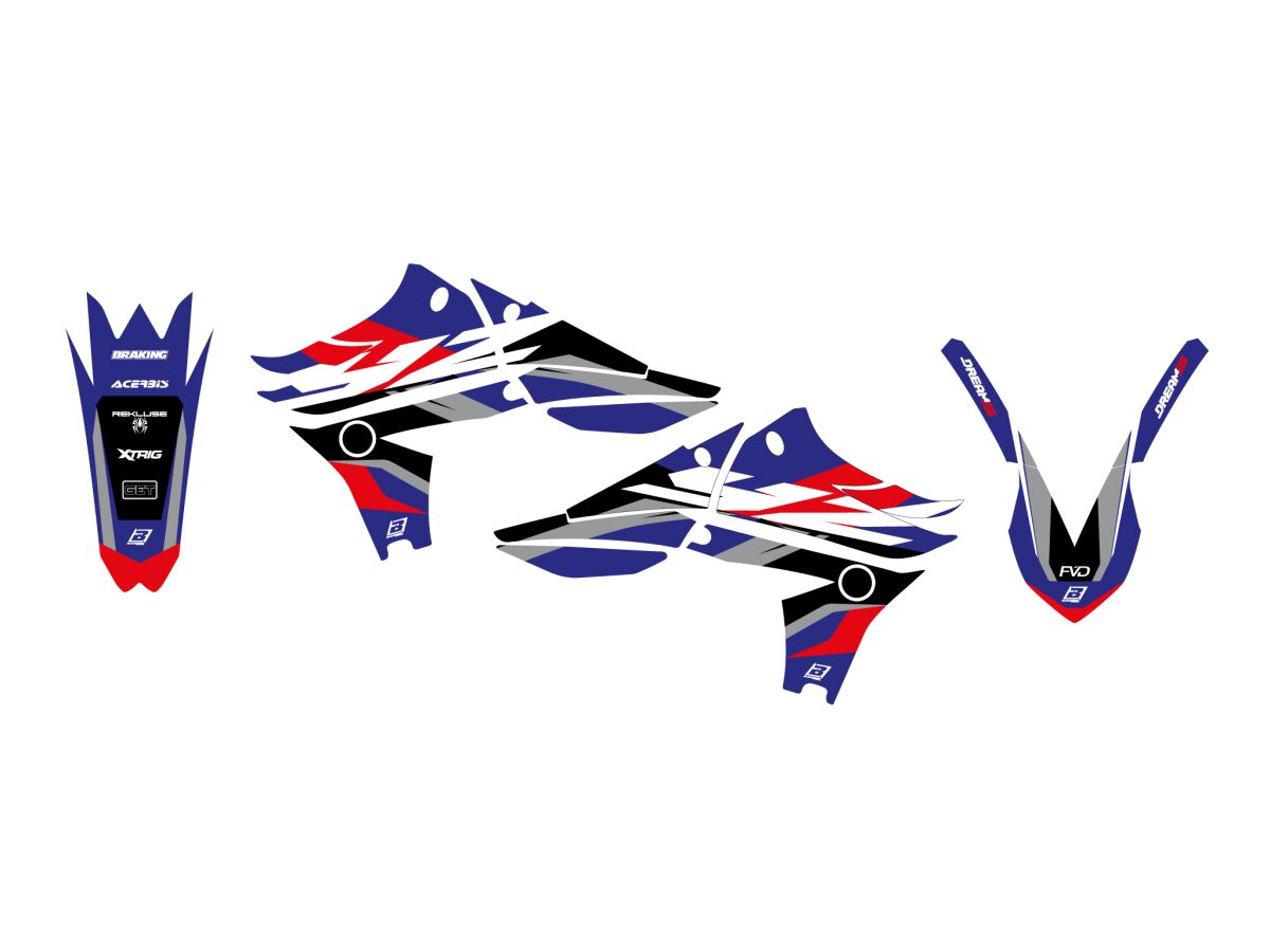 Blackbird Racing Graphic Kit Dream 5 Yzf450 10
