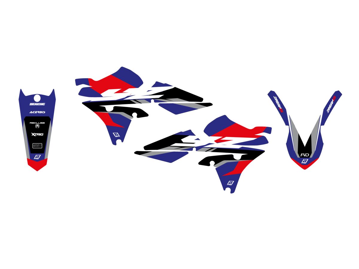 Blackbird Racing Graphic Kit Dream 5 Yzf250 14