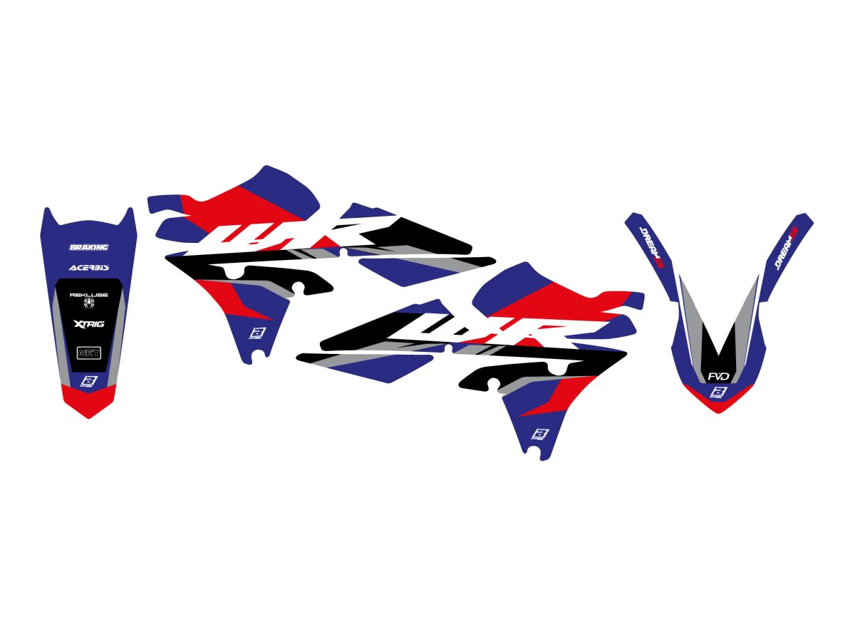 Blackbird Racing Graphic Kit Dream 5 Wrf250 15