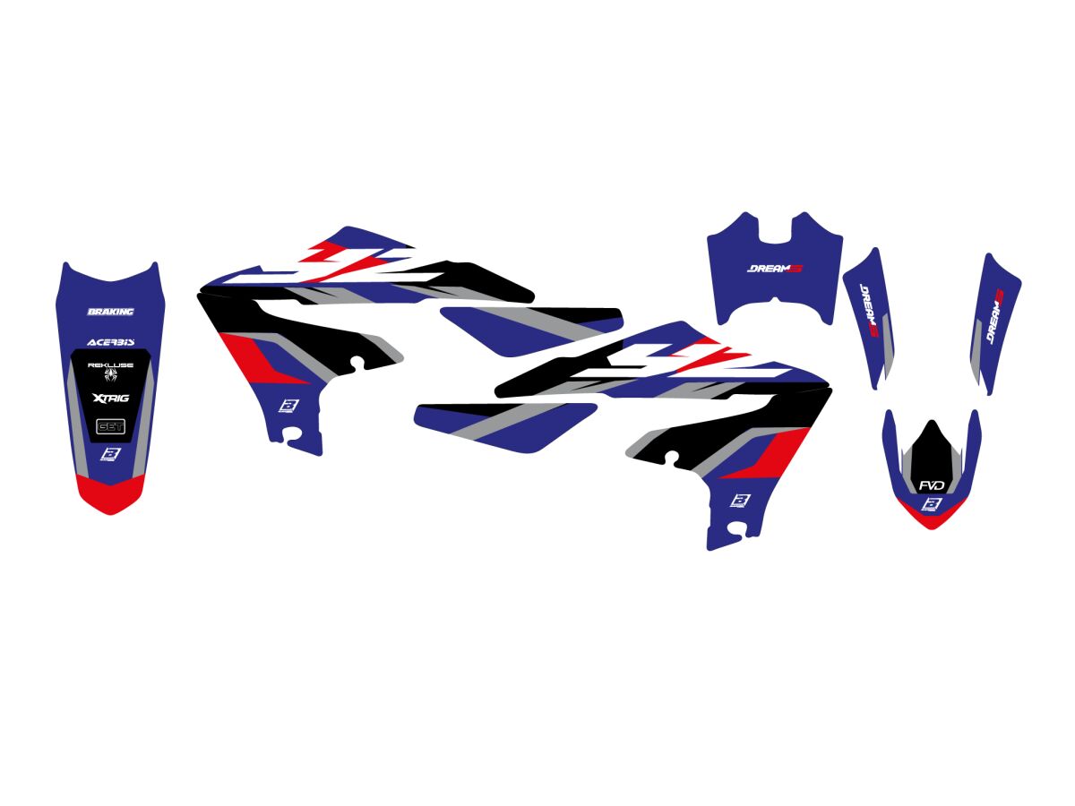 Blackbird Racing Graphic Kit Dream 5 Yzf250 19