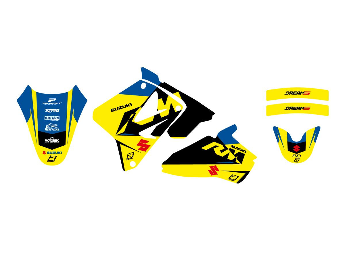 Blackbird Racing Graphic Kit Dream 5 Rm85