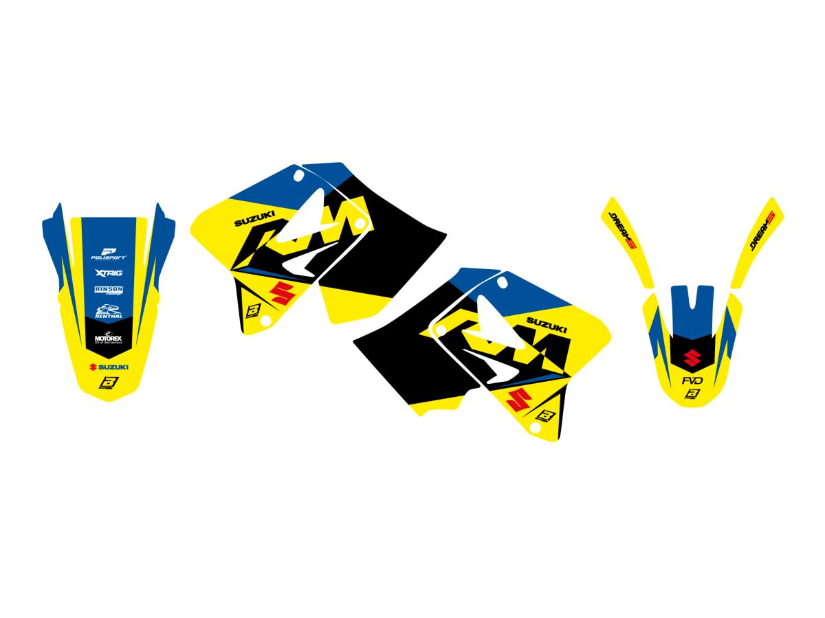 Blackbird Racing Graphic Kit Dream 5 Rm 01