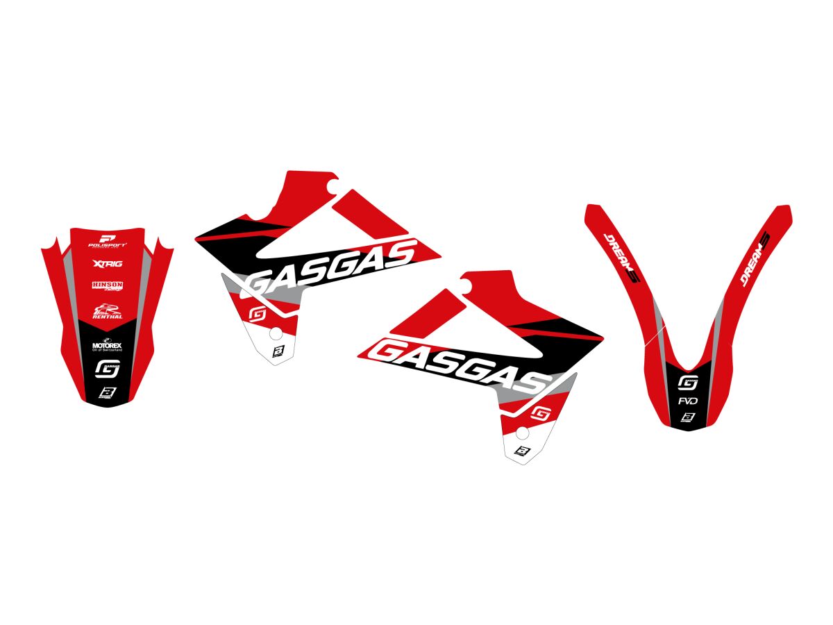 Blackbird Racing Graphic Kit Dream 5 Gasgas Ec