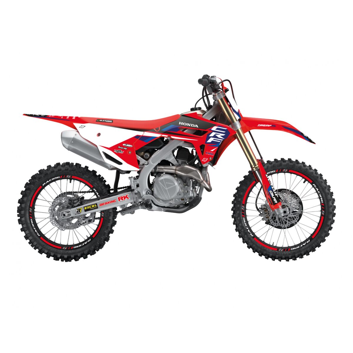 Blackbird Racing Graphic Kit Dream 5 Chrome Crf