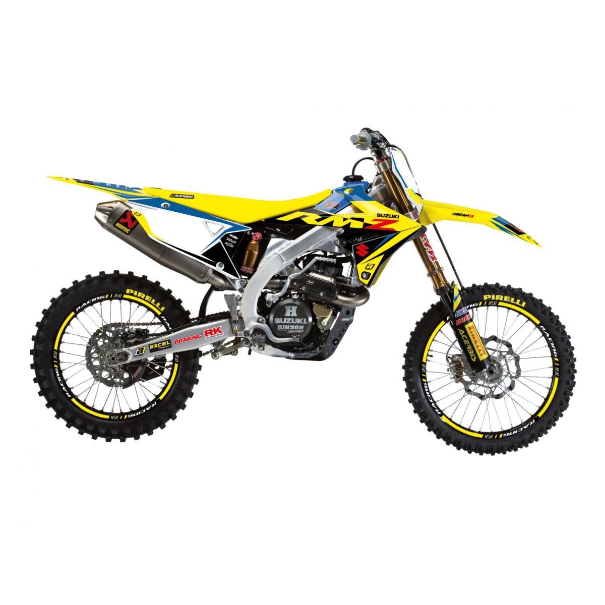 Blackbird Racing Graphic Kit Dream 5 Chrome Suz