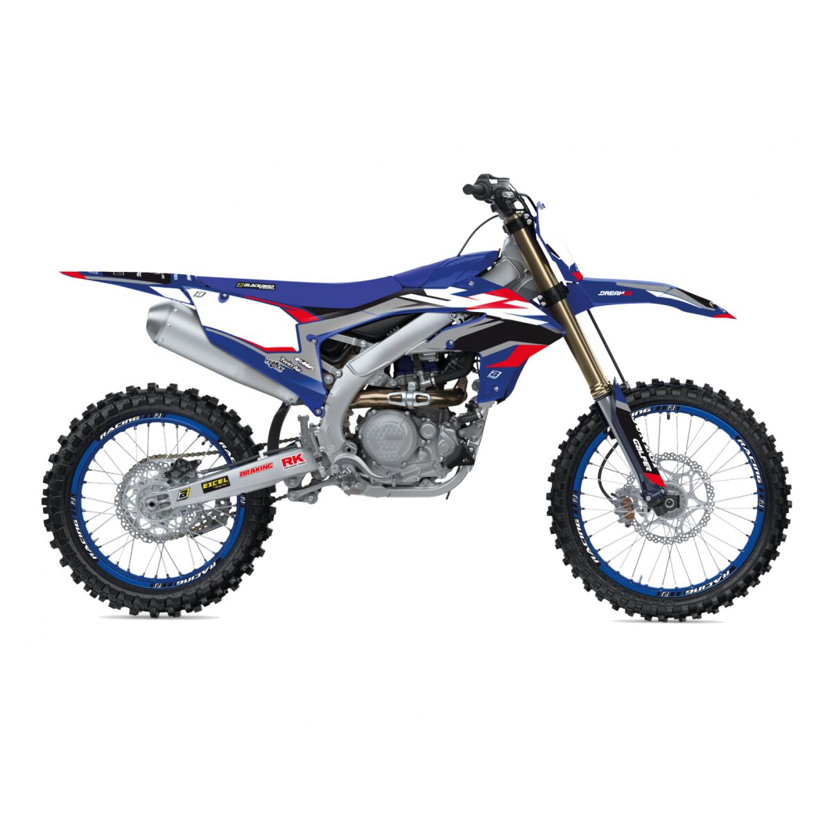 Blackbird Racing Graphic Kit Dream 5 Chrome Yzf