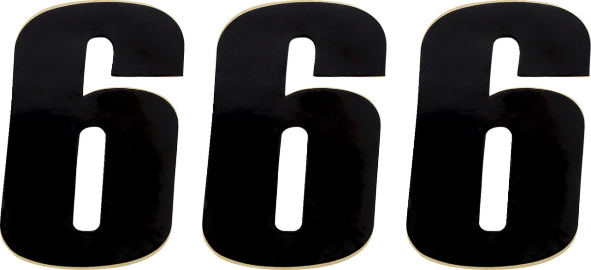 Moose Offroad Hard Parts Number Mse #6 4.5 Black
