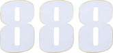 Moose Offroad Hard Parts Number Mse #8 4.5 White