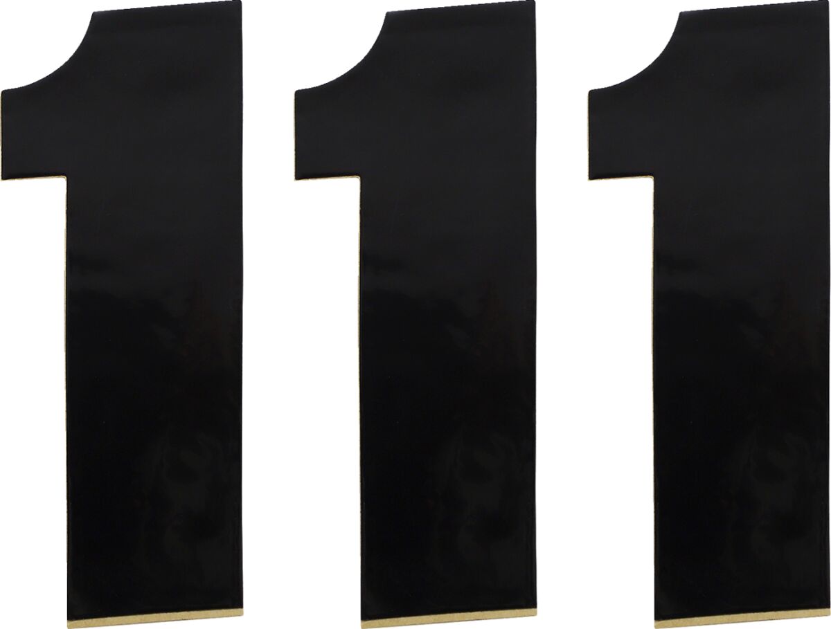 Moose Offroad Hard Parts Number Moose #1 6 Black