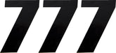 Moose Offroad Hard Parts Number Moose #7 6 Black