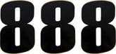 Moose Offroad Hard Parts Number Moose #8 6 Black