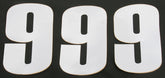 Moose Offroad Hard Parts Number Moose #9 6 White