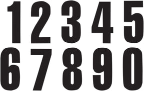 Blackbird Racing Number #5 13 X7 Cm Bk