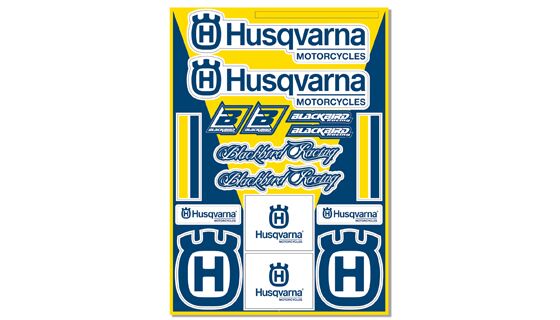 Blackbird Racing Decal Logo Kit Hva