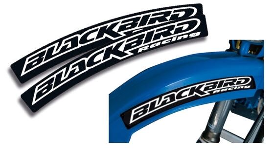 Blackbird Racing Front Fender Decal