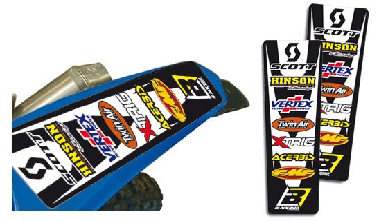 Blackbird Racing Fender Sponsor Decal