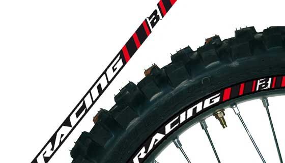 Blackbird Racing Rim Decal Rd