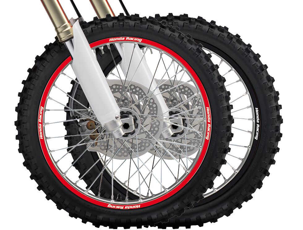 Blackbird Racing Rim Decal Hon Bk