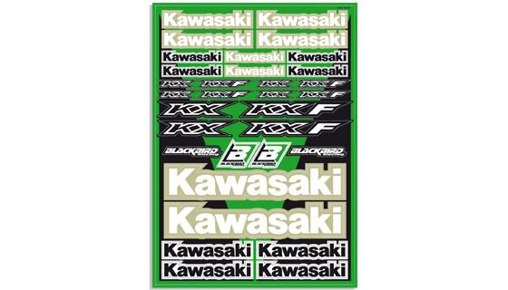 Blackbird Racing Decal Logo Kit Kaw