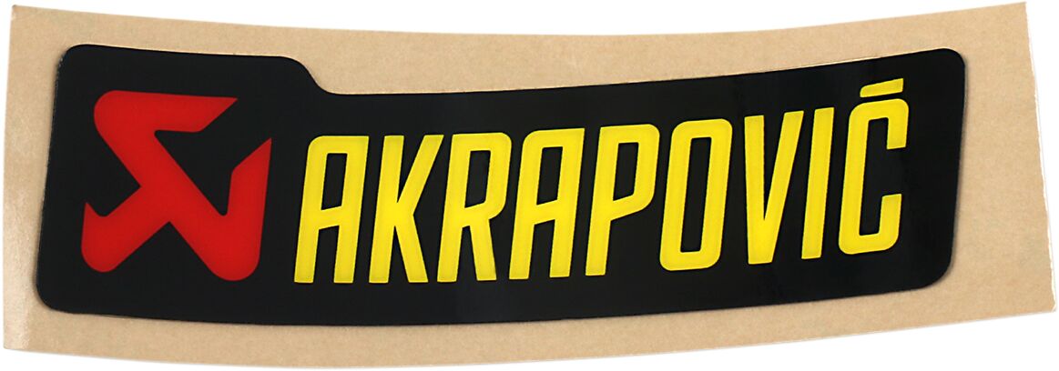 Akrapovic Sticker Akrapovic 90 X26.5