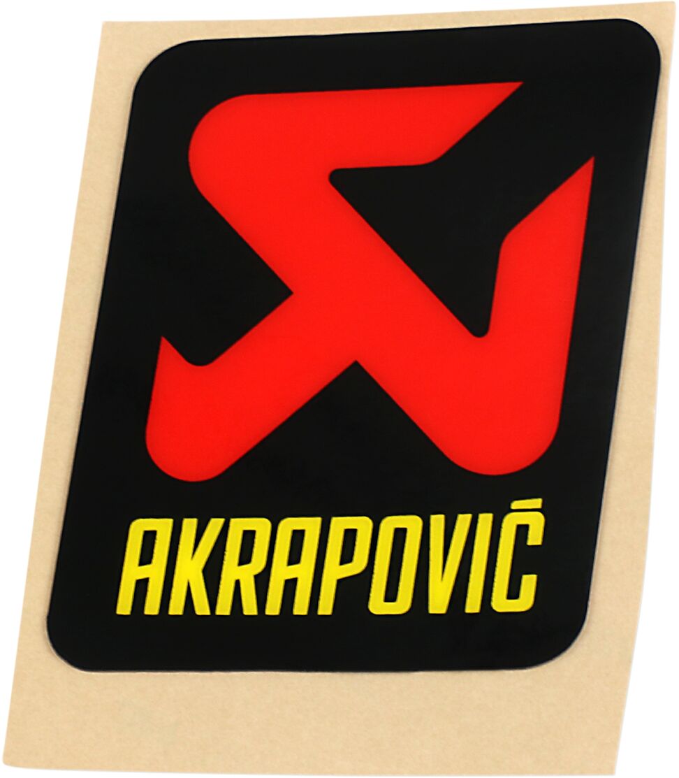 Akrapovic Sticker Akrapovic 60 X70