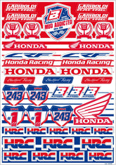 Blackbird Racing Decal Logo Kit Gar Pvc