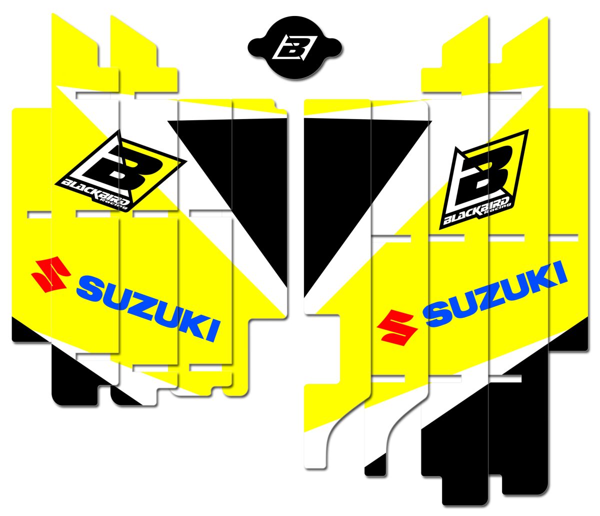 Blackbird Racing Rad Louver Dr4 Rmz250 19