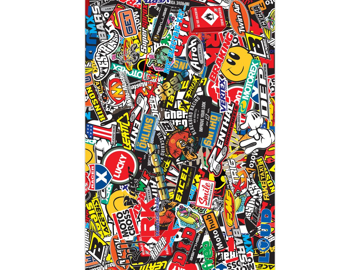 Blackbird Racing Decal Logo Bomb Sheet