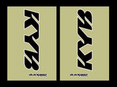 Blackbird Racing Fork Stickers Kyb Blk