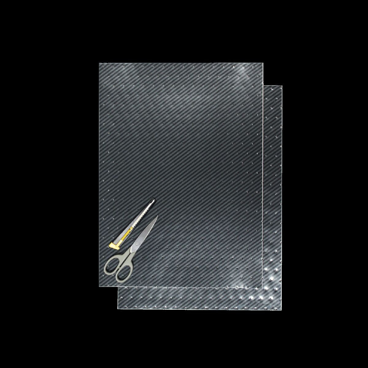 Blackbird Racing Sticker Sheet Carbon 2 Pcs With