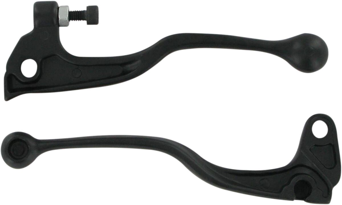 Parts Unlimited Lever Shortys Yam Blk