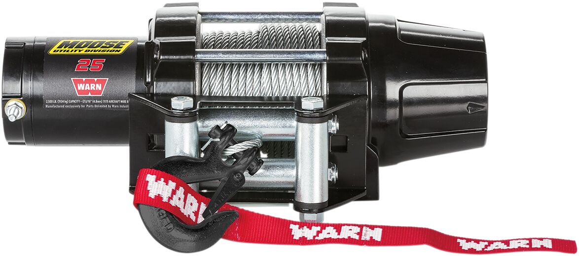 Moose Offroad Snow Winch 2500 Lb W/Wre Rp Mse
