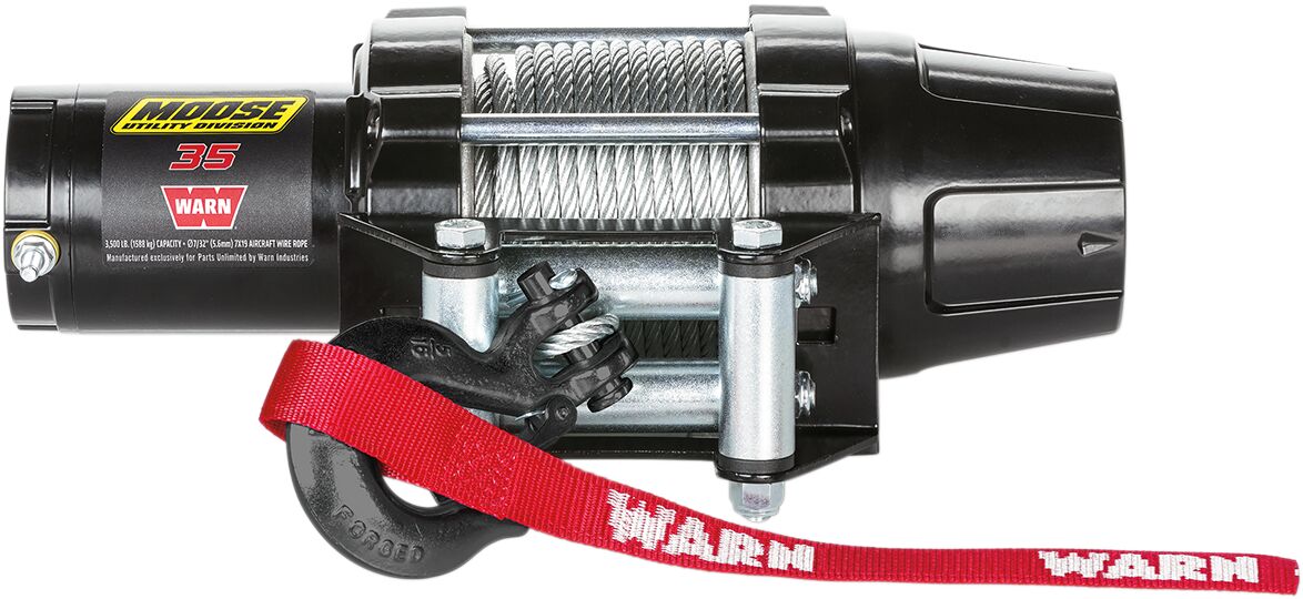 Moose Offroad Snow Winch 3500 Lb W/Syn Rp Mse