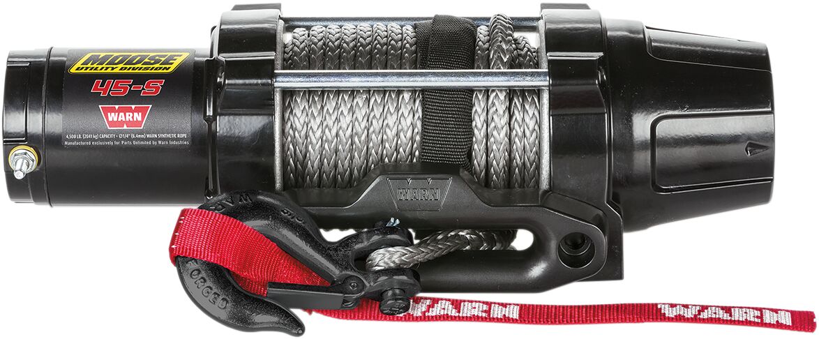 Moose Offroad Snow Winch 4500 Lb W/Syn Rp Mse