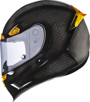  Yellow Full Face Helmet Icon