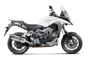Silencieux titane gris  -  Honda  VFR800X Crossrunner
