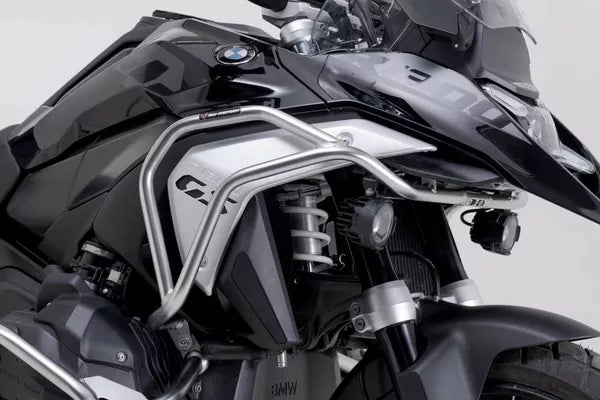Upper Crash Bar, Stainless Steel - 23+ BMW R 1300 GS (For OEM Crash Bar)